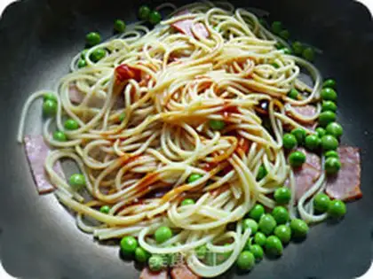 Make Cheese bacon pasta step 9