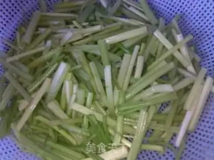 Make Celery fragrance step 1