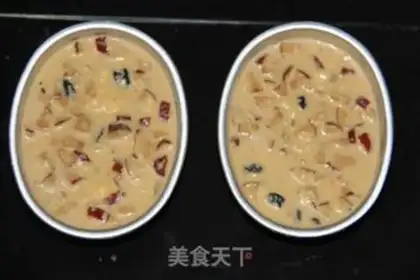 Make Low-fat red date cake step 8