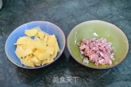 Make Potato bacon step 0