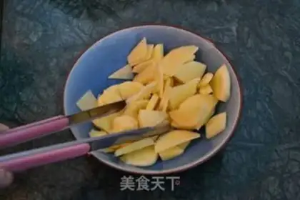 Make Potato bacon step 1