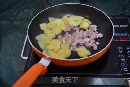 Make Potato bacon step 3