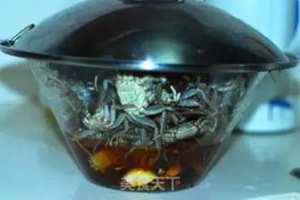 Make Drunk crabs step 1