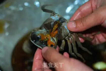 Make Drunk crabs step 3