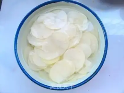 Make Potato chips step 2