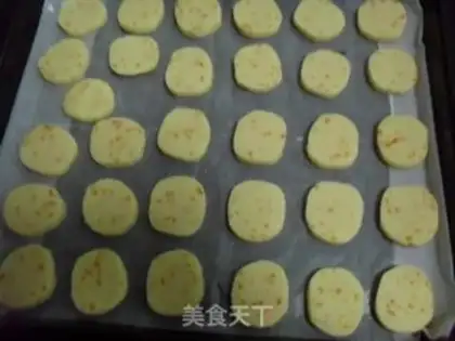 Make Orange cookies step 9