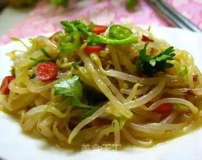 Make Twin bean sprouts step 5