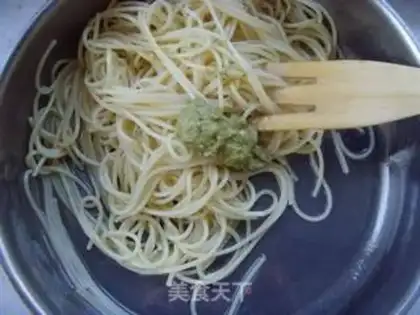 Make The salmon with the pasta step 5