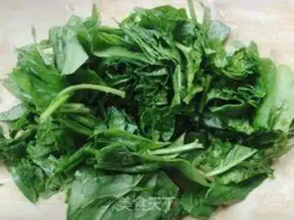 Make Spinach Hand pasta step 1
