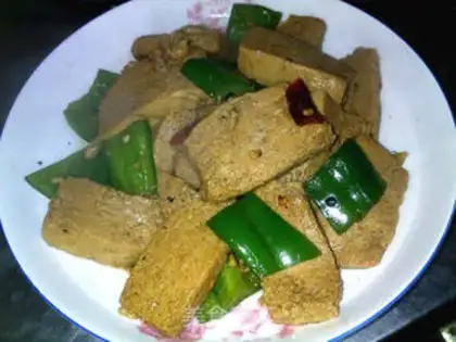 Make Pepper tofu step 6