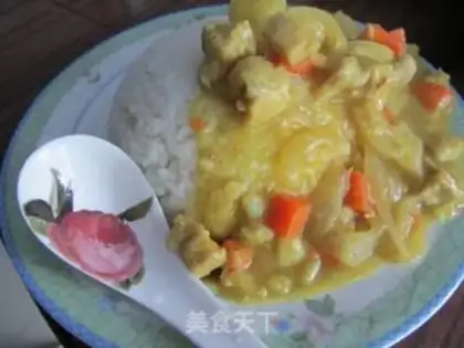 Make Curry chicken step 9
