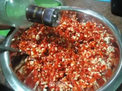 Make Homemade peppers step 8