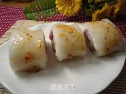 Make The rice roll step 12