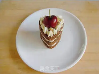 Make Dry-go salad cake step 6
