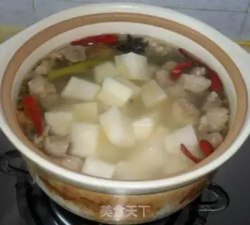 Make radish lamb soup step 6