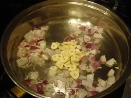 Make Fish cream shrimp pasta step 18