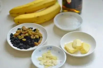 Make Caramel rum banana step 0
