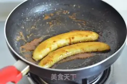 Make Caramel rum banana step 6