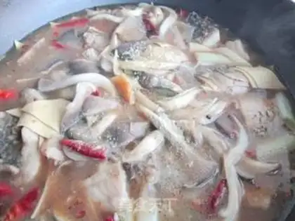 Make Mushroomfish step 12