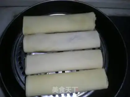 Make Dry tofu rolls step 10