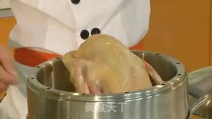 Make A steamed chicken step 2