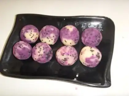 Make Potato potato sesame ball step 0