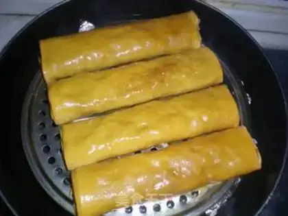 Make Dry tofu rolls step 13
