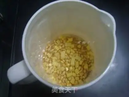 Make Corn soy step 1