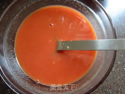 Make Eggplant shrimp ball step 5
