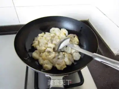 Make Eggplant shrimp ball step 6