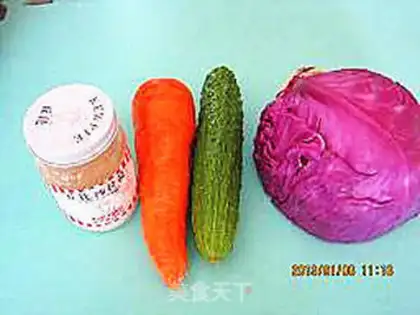 Make Vegetable salad step 0