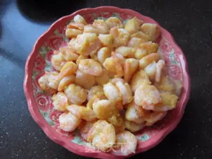 Make Eggplant shrimp ball step 7