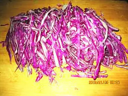 Make Vegetable salad step 1