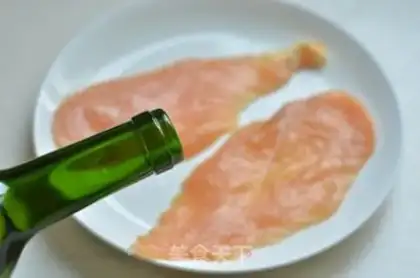 Make Bacon chicken roll step 1