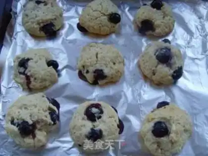 Make Blueberry fruit scone step 6
