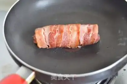 Make Bacon chicken roll step 9