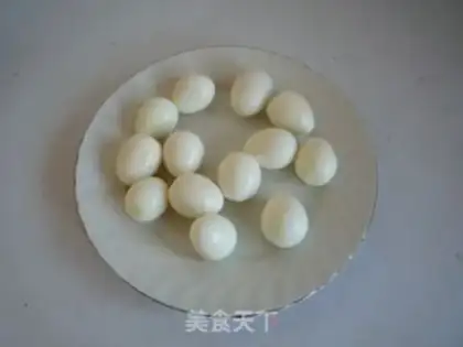 Make Tiger-skind quail eggs step 0