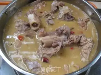 Make Big bone hotpot step 10