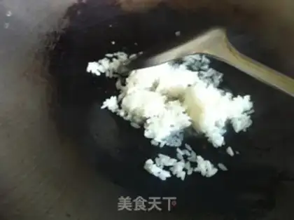 Make Sausage egg fried rice step 4
