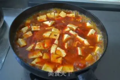 Make Spicy tofu step 6