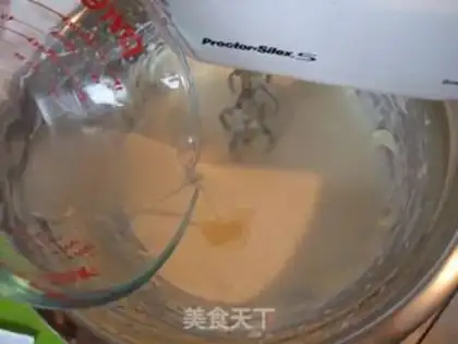 Make Cream of milk. Cold cheesecake step 3