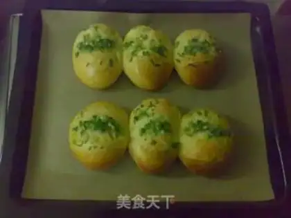 Make Onion butter buns step 13