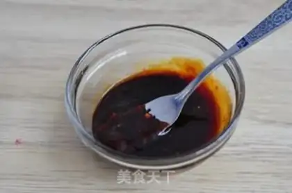 Make Favorite iron, plum meat step 2