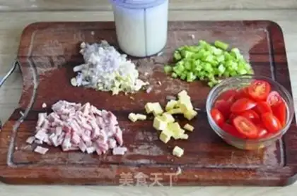 Make Spaghetti soup step 1