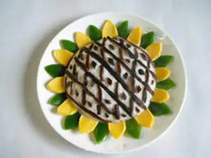 Make The sunflower fish step 11