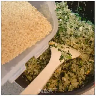 Make Snowflake spinach step 6