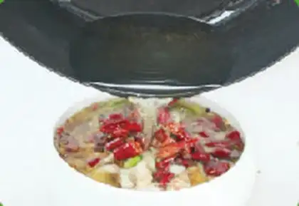 Make Scramble fish step 2