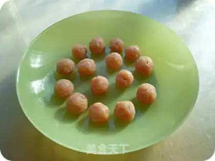 Make Curry chicken meatballs step 3