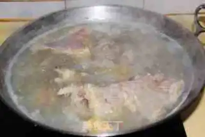 Make The lamb soup pan step 1