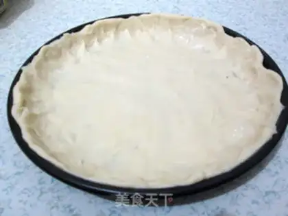 Make Chestnut apple pizza step 7